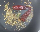 A picture of step 1 of Paneer masala.