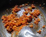 A picture of step 2 of Kadai paneer.