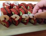Foto del paso 6 de la receta: Sushi color red avocado