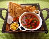 A picture of step 20 of Rajasthani Gatta Curry.
