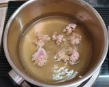 รูปขั้นตอนการทำที่ 2 ของ โจ๊กOatหมูสับผักกาดขาวใส่ไข่