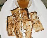 चीज़ गार्लिक ब्रेड टोस्ट तवे वाला (Cheese garlic bread toast tave wala recipe in Hindi) रेसिपी चरण 5 फोटो