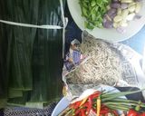 Foto langkah ke 1 dari resep Nasi bakar sambal petai.