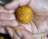 A picture of step 4 of Moti choor Laddu (Eid Special).