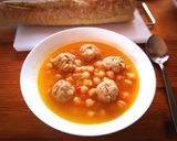 Foto del paso 6 de la receta: Sopa de garbanzos con pelotillas de carne