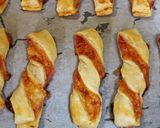Pizzás csavar recept fázis 2 fotója