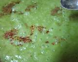 Matar /green peas sauce in cheese ravioli recipe step 4 photo