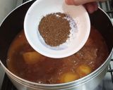 A picture of step 5 of Special Aloo Gosht.