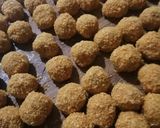 صورة لخطوة 5 من وصفة كرات دجاج محشيه جبنه
