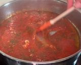 Foto del paso 7 de la receta: Trofie con langostinos y salmón