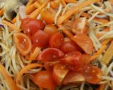 A picture of step 5 of My Pulled Beef Stir fry. 😀.