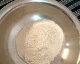 A picture of step 1 of Roti from wheat flour.
