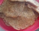 Natúr karajszelet szegfűgomba mártással recept fázis 2 fotója