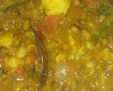 A picture of step 4 of Moong ki sabji.