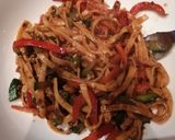 Foto del paso 5 de la receta: Tallarines al wok de verduras