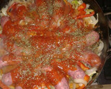 Foto del paso 3 de la receta: Chorizo a la pomarola con puré