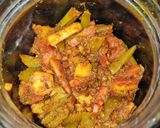 A picture of step 6 of Mixed veg achar.