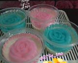 Foto langkah ke 8 dari resep Puding Mawar kaca 🌹.
