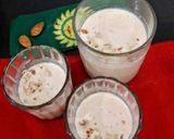 A picture of step 3 of Cherry Chia Lassi/ Refreshing Chia Lassi With Cherry Prepared In 5 minutes.
