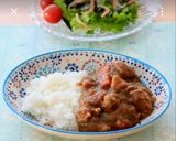 A picture of step 11 of Quick and Easy Pressure Cooker Curry Rice.