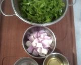 A picture of step 1 of Palak-Peas-Paneer Paratha.