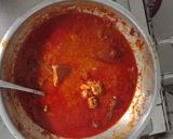 Foto langkah ke 5 dari resep Cecek dan daging balado.