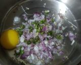 A picture of step 2 of Maggi Omelette.