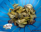 Foto del paso 1 de la receta: Chirla al ajillo con alcachofa