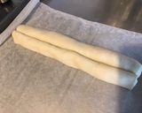 Une image de l'étape 7 de « Chaperos » petits feuilletés au jambon blanc, basilic, gorgonzola et pavot bleu.
