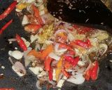Foto langkah ke 5 dari resep Tumis Tauge Tahu Kacang Panjang.