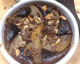 Une image de l'étape 6 de Gratin Chocolat poire.