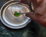A picture of step 6 of Kachha Aam panna.