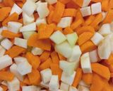 Tárkonyos-tejfölös zöldségleves recept fázis 1 fotója
