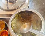 A picture of step 4 of Sarson ka saag.