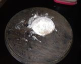 A picture of step 3 of Ragi phulka.