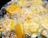 A picture of step 6 of Crunchy snack (pakoray) with tea.