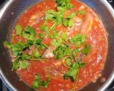 A picture of step 2 of Sardines in Tomato Sauce with Pico de Gallo Salsa.