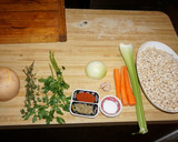 Foto del paso 1 de la receta: Costillitas de chancho estofadas con porotos blancos. Jon style