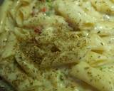 Penne in white sauce recipe step 6 photo