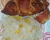 Foto del paso 7 de la receta: Pechuga de pollo rellena y envuelta en tocino - Air Fryer