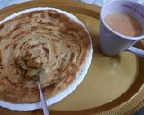 A picture of step 7 of Lacha paratha.