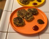 A picture of step 5 of Dahi ke kabab (veg).