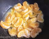 A picture of step 2 of Orange Halwa🤤🍊🧡.