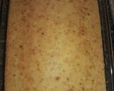 A picture of step 4 of Basbousa #4weekschallenge #Idulfitrirecipescontest.