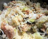 高麗菜香菇雞飯(電鍋版)的食譜步驟5照片