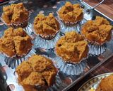 Foto langkah ke 7 dari resep Bolu Kukus Mekar Gula Merah.
