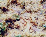 A picture of step 3 of Moong ki daal ki pakodi.