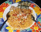 Foto langkah ke 4 dari resep Mie goreng geprek.