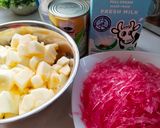 Foto langkah ke 3 dari resep Rosella Jelly Dessert.