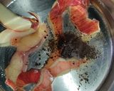 A picture of step 2 of Apple Lemon Ice Tea 🍵🍵🍎🍎.